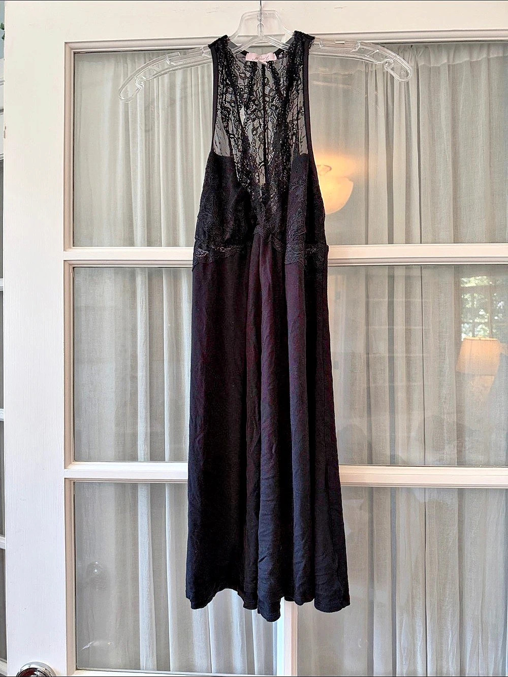 Black Lace Nightgown